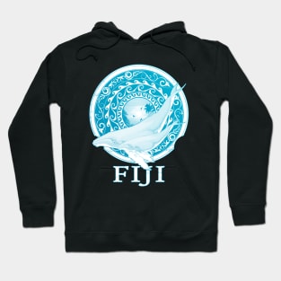 Humpack Whales Shield of Fiji Hoodie